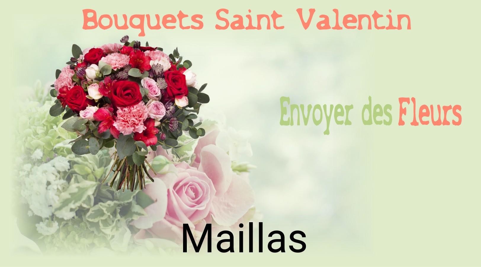 Roses de Saint-Valentin livrées à Maillas