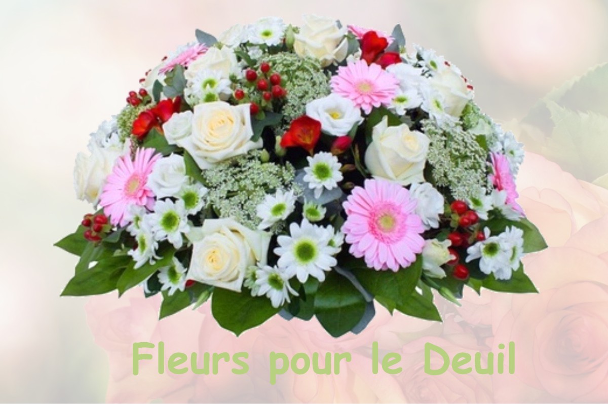 fleurs deuil MAILLAS